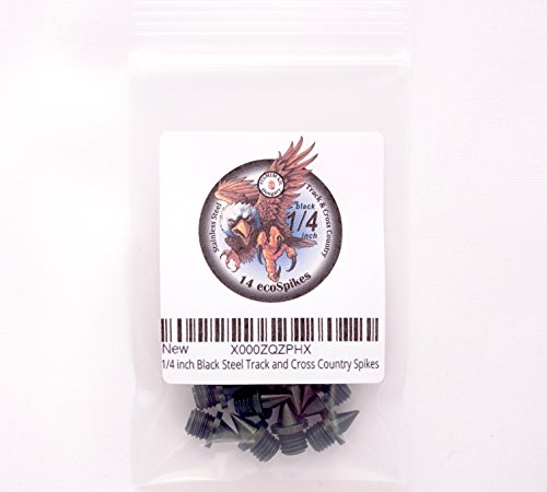 1/4 inch Black Steel Track and Cross Country Spikes - Thumbnail 2