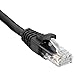 Cat 6 Ethernet Cable 25 Ft 2 Pack, Cat 6 Cable Outdoor&Indoor, High Speed 10Gbps Internet Network Cable, Cat6 Ethernet Patch Cable Long, Computer LAN Cable for Router, Modem, PS4/5 - Blue & Black