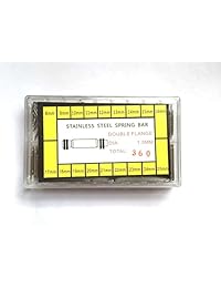 360 Pcs Acero inoxidable reloj Bares Band primavera Correa Enlace Pasadores 8   25 mm Relojero