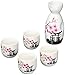 OliaDesign Ceramic Japanese Sake Set, ONE SIZE, White
