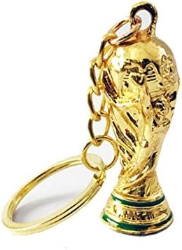 YJT Russia World Cup Titan Cup Trophy Keychain World Cup Souvenir