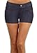 Yelete Women's Casual Summer Stretchy Jegging Shorts (Medium, Navy)