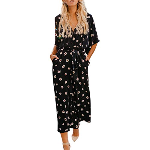 floral batwing jumpsuit