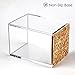 MaxGear Pen Holder for Desk Premium Acrylic Pencil Holder Pen Cup Makeup Brush Holder Desk Accessories & Workspace Organizers for Home School & Office, Clear
