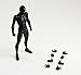 Bandai Tamashii Nations S.H. Figuarts Man (Solid Black Color Ver.) Action Figure