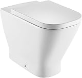 Roca Supralite Seat and Lid Cushioned Drop Square White view 3