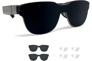 Harlafou Full Light Blockers Compatible With RayNeo Air 3 Air 3S Air 3S Pro AR Glasses Accessories