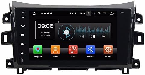Glyqxa 4GB RAM Octa Core 9" Android 8.0 Car Radio Multimedia Player for Nissan Navara 2016 With GPS Bluetooth WIFI USB Mirror-link