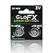 CR1632 Battery- Lithium Button Coin Cell Batteries - 3V 3 Volt - Remote Watch Jewelry led Key fab Replacement 1632 CR Pack Set Bulk (2 Pack)