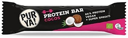 Purya, Protein Bar, Vegan Protein Bar, 40g