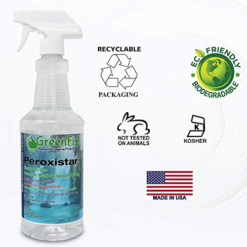 GreenFist Hydrogen Peroxide Multi Surface Cleaner Stain Remover 