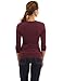 PattyBoutik Mama Notch Neck Long Sleeve Maternity Blouse Top