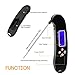 Cooking Thermometer - Digital Meat BBQ Food Thermometer - Hovinso Kitchen Insant Read with Probe Bcklight LCD Screen Themometer for Barbeque Turkey Smoker Grill Candy