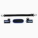 BOffer Ski and Pole Carrier Strap with Cushioned Velcro Holder + Shoulder padded, Adjustable Hook and Loop Thick Handle Boot Sling - EASY to Carry,Store