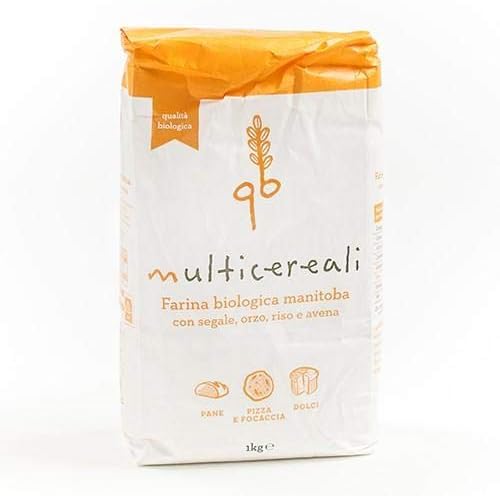 Organic Multicereali (Multigrain) Flour by Molino Grassi (2.2 pound)