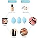 SABADY MAKEUP Beauty Sponge Blenders Set With Travel Cases,RoseGold Holder, Multi-shaped,Durable,Soft,Latex-free Blending Sponges Perfect for Foundation,Concealer,Cream,Sensitive and All Skin Types