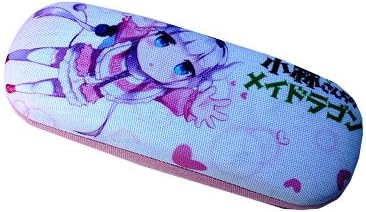 Cute Cartoon Anime Eyeglasses Case Dolphin Hard Shell Glasses Case with Miss Kobayashi's Dragon Maid