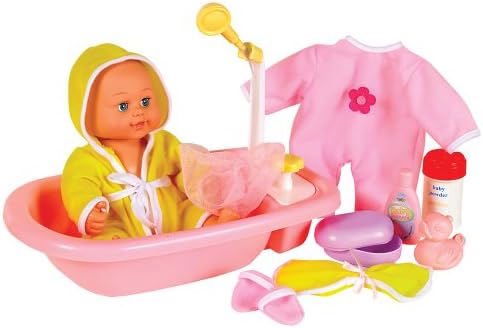 Small World Toys All About Baby Dolls - Baby's Bath Time -Brittany