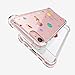 KIOMY for iPhone 6S Case Clear, Crystal Clear with Design Cute Funny Outer Space Galaxy Bumper Protective Case