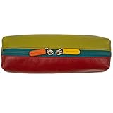 Leather Oblong Cosmetic Make-up Case