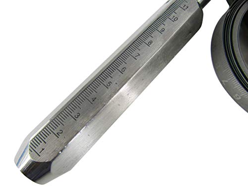 Handle Stainless Steel Explosion-proof Oil Tank Gauging Tapes Oil Gauging Tape with Stainless Steel Plumb Bobs (5m)