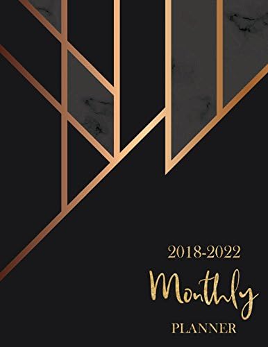 2018 - 2022 Monthly Planner: 60 Months Calendar,Monthly Schedule Organizer |Agenda Planner For The Next Five Years, Appointment Notebook, Monthly ... (2018-2022 five year planner) (Volume 3)