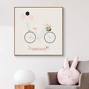 Floating Framed Canvas Wall Art for Living Room, Bedroom Canvas Prints for Home Decoration Ready to Hang - 16x16 inches