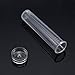Canomo Flower Water Tubes Clear Plastic Floral Tubes for Flower Arrangements, 2-7/8 Inches, Transparent(30 Pack)