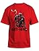 Deadpool Anti-Hero Mens Red T-shirt