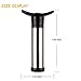 4 Pcs Wine Bottle Stoppers Reusable Stainless Steel &Silicone