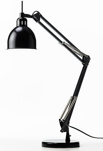 FRANDSENJOB metal adjustable table lamp matt black