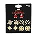 Captain Marvel Earring Set - Set of Five