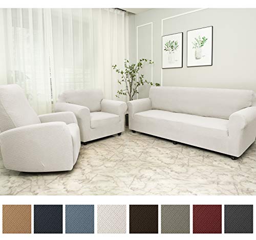 image for Obytex Stretch Loveseat Cover Polyester and Spandex Upgrade Pattern Co