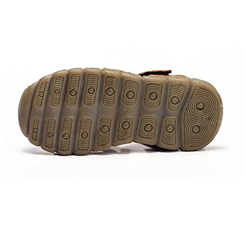 Baby Boy Fisherman Leather Closed-Toe Sandal Beach Flat Shoes (Toddler/Little Kid/Big Kid)