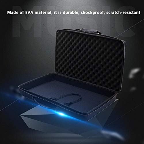 Zagot Hard Shockproof Case for Traktor Kontrol S2 Mk3 DJ Controller Protective Carrying Case Portable EVA Storage Travel Bag Designer