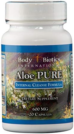 Body Biotics Aloe Pure 20 Capsules, 45 day supply