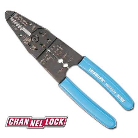 Channellock 908 8.5" Wire Strippers