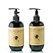 NATURE QUEEN Herbal Shampoo + Conditioner Set | Natural hair-care products that promote healthier hair growth and detoxification | Boost hair volume and get radiant shine with herbs and essential oils
