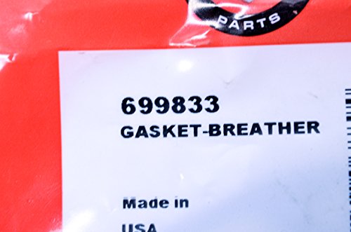 Briggs & Stratton 699833 Breather Gasket Replacement for Models 272481, 271904, 699472 and 696125