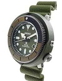 SEIKO Prospex Street Sports SNE535P1 - Reloj de pulsera con esfera de silicona (656.2 pies), color verde