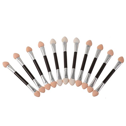 image for BSGSH 11PC Disposable Eye Shadow Eyeliner Brushes Cosmetic Tool Dual S