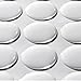 Round Clear Epoxy Stickers, 100PCS 1 inch Epoxy Resin Stickers, Epoxy Domes, Transparent Epoxy Stickers (100PCS Pack)