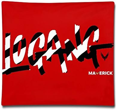 LoganPaul 18x18" Pillow Case LoganPaul 2 Sides Printed Pillow Cover