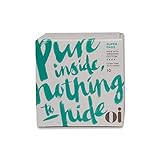 Oi 100% Organic Cotton Ultra Thin Pads with Wings for Maximum Absorption - Super 10 Count - Organic Natural Cotton Pads Provide Comfort and Protection for Leak-Free Periods, Wrapped Individually