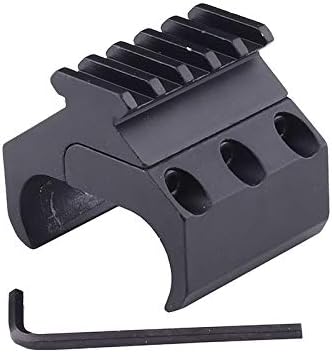 LSHBAO-HUNTING, 20mm Tactical Hunting Rifle Gun Swivel Converter Picatinny Adapter Rail Bipod Flashlight Mount Laser Sight Base