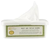 Nature's Dawning 100% AUTHENTIC Bamboo Wipes, Dry Multi-Purpose Wipes, 18cmx20cm- 60 Sheet 70 gsm Tub