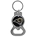 NFL Siskiyou Sports Fan Shop Dallas Cowboys Bottle Opener Key Chain One Size Team Color , Black