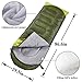 oaskys Camping Sleeping Bag – All Season Warm & Cool Weather – Summer, Spring, Fall, Winter, Lightweight, Waterproof for Adults & Kids – Camping Gear Equipment, Traveling, and Outdoorsthumb 2