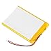 uxcell Power Supply DC 3.7V 3000mAh 475979 Li-ion Rechargeable Lithium Polymer Li-Po Battery