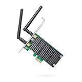 TP-Link AC1200 PCIe Wireless Wifi PCIe Card | 2.4G/5G Dual Band Wireless PCI Express Adapter | Low Profile, Long Range Beamforming Heat Sink Technology | Supports Windows 10/8.1/8/7/XP (Archer T4E)